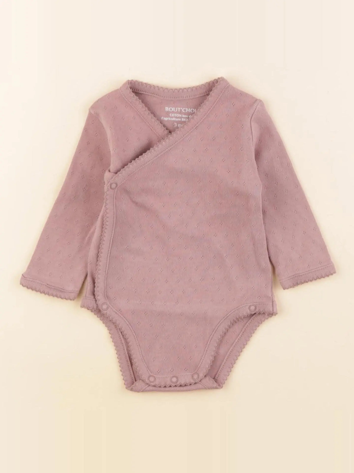 Boutchou - body rose - 3 mois
