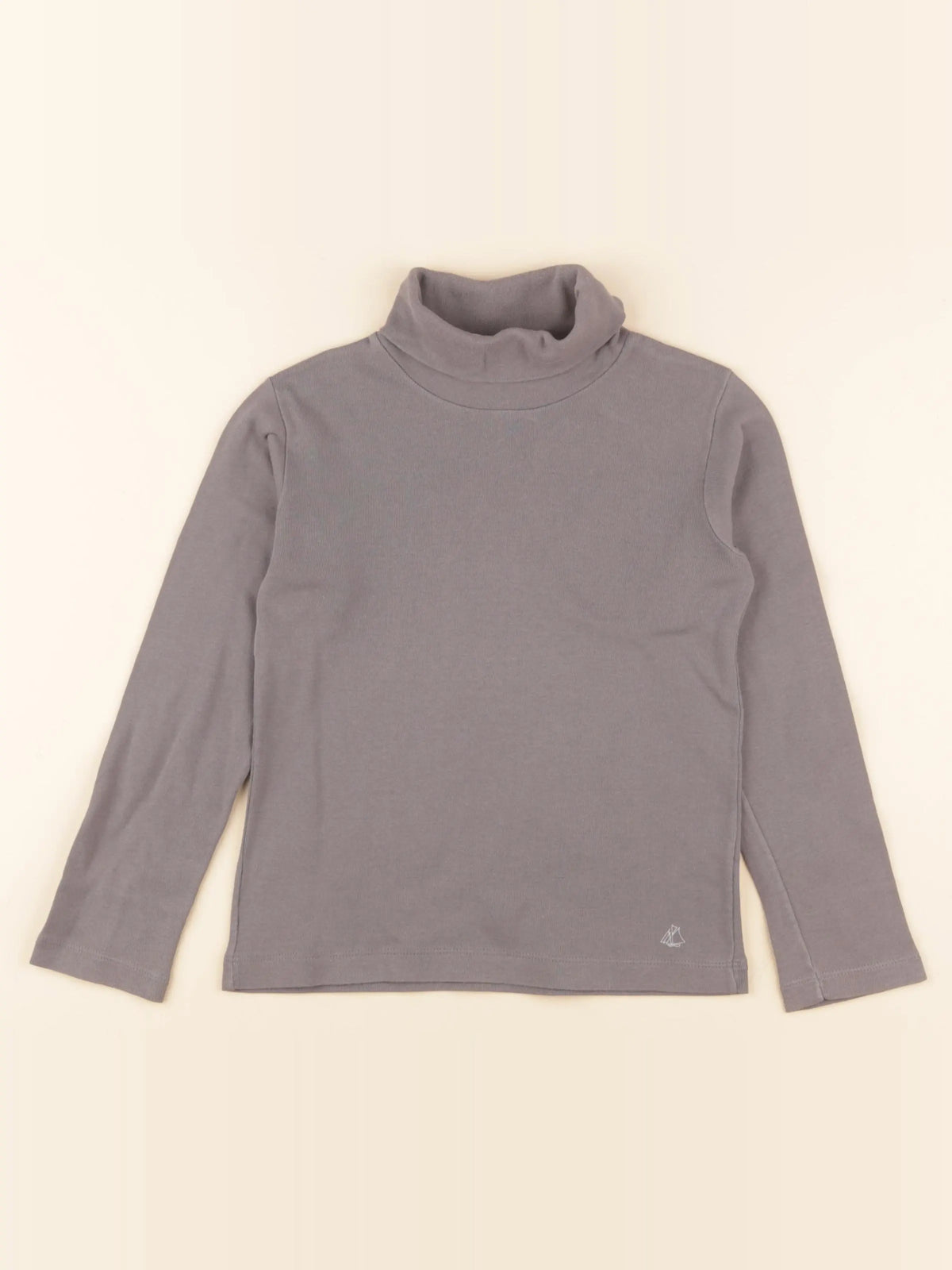Petit Bateau - sous-pull gris - 6 ans