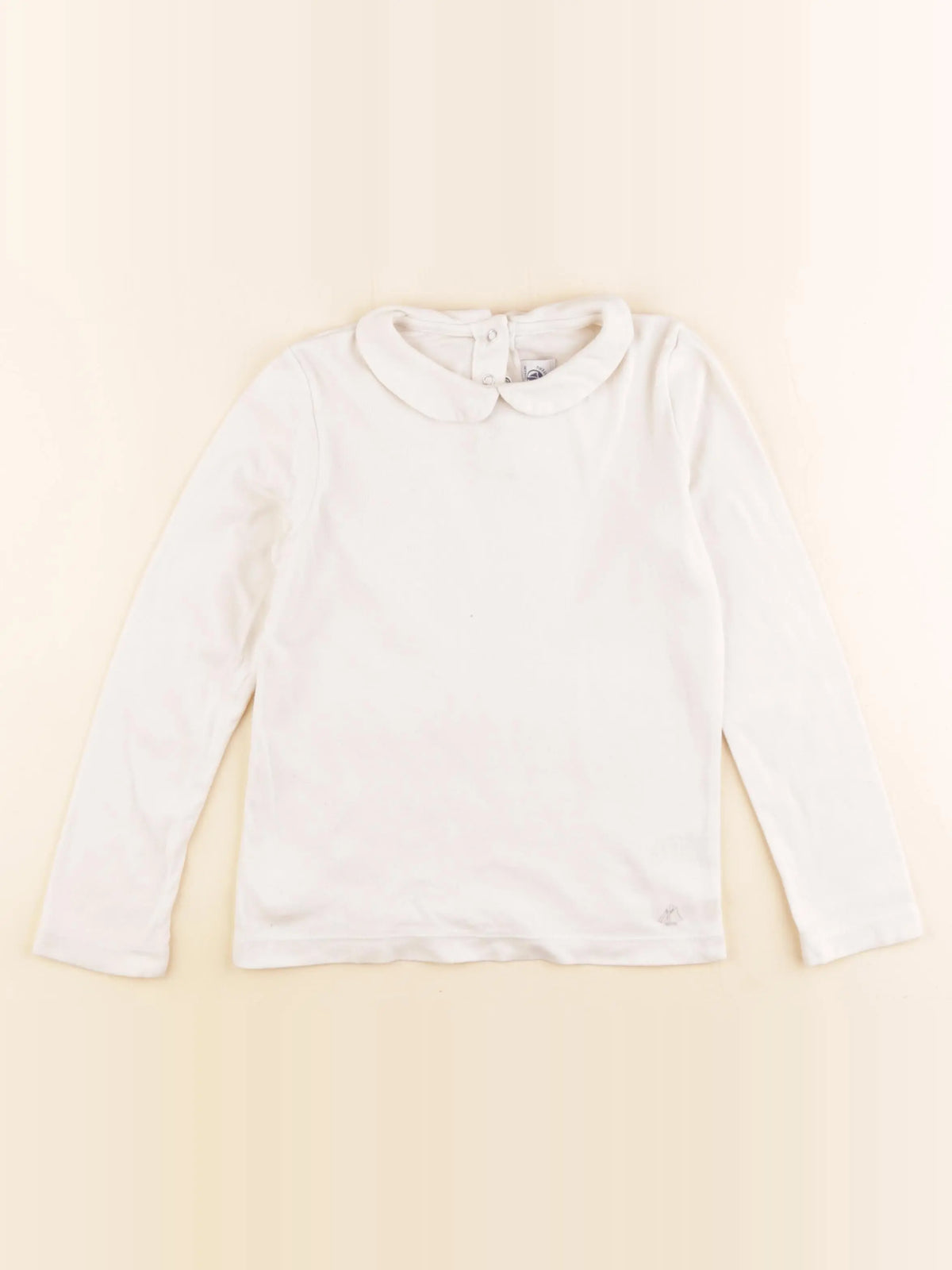 Petit Bateau - tee-shirt blanc - 6 ans