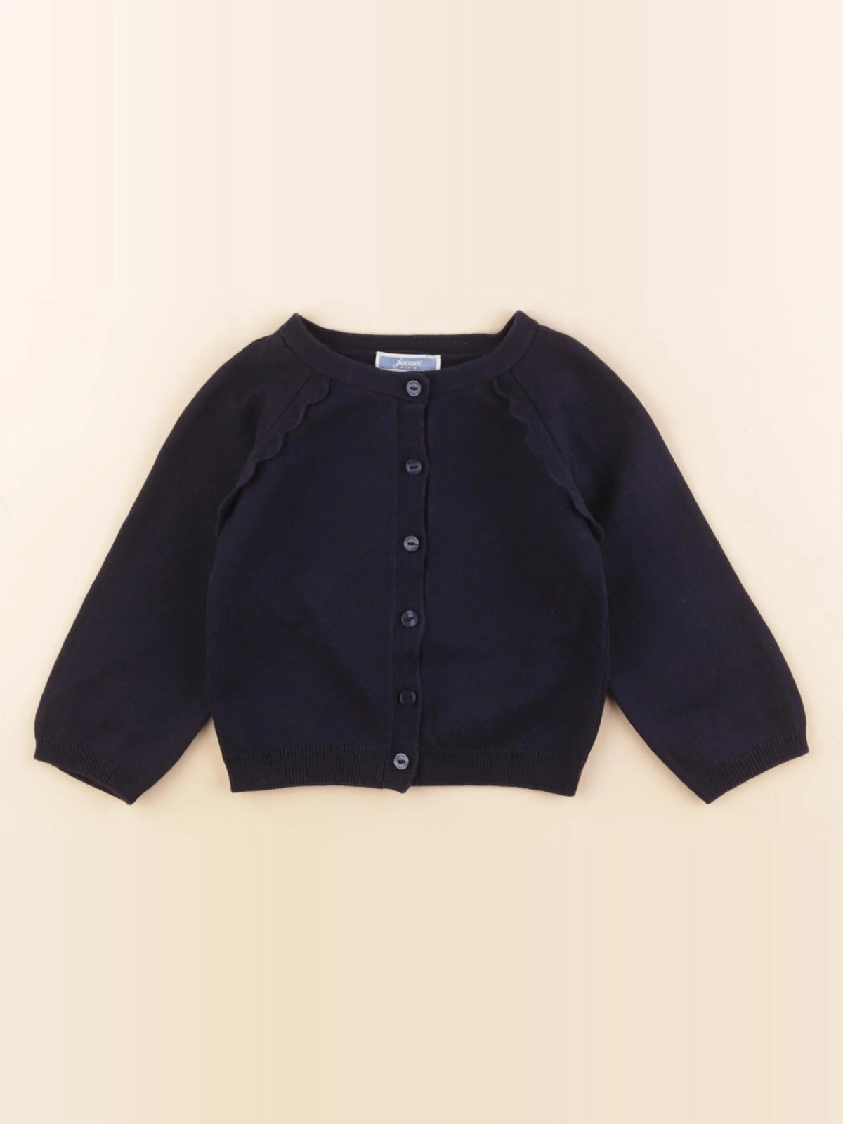 Jacadi - gilet bleu - 24 mois