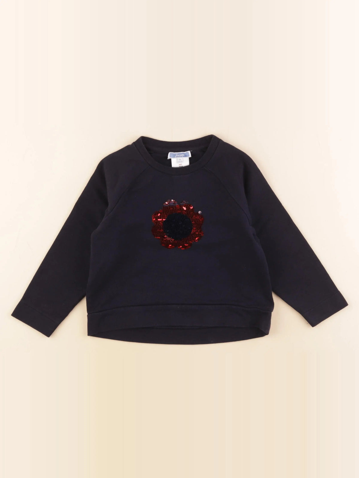 Jacadi - sweat bleu - 4 ans