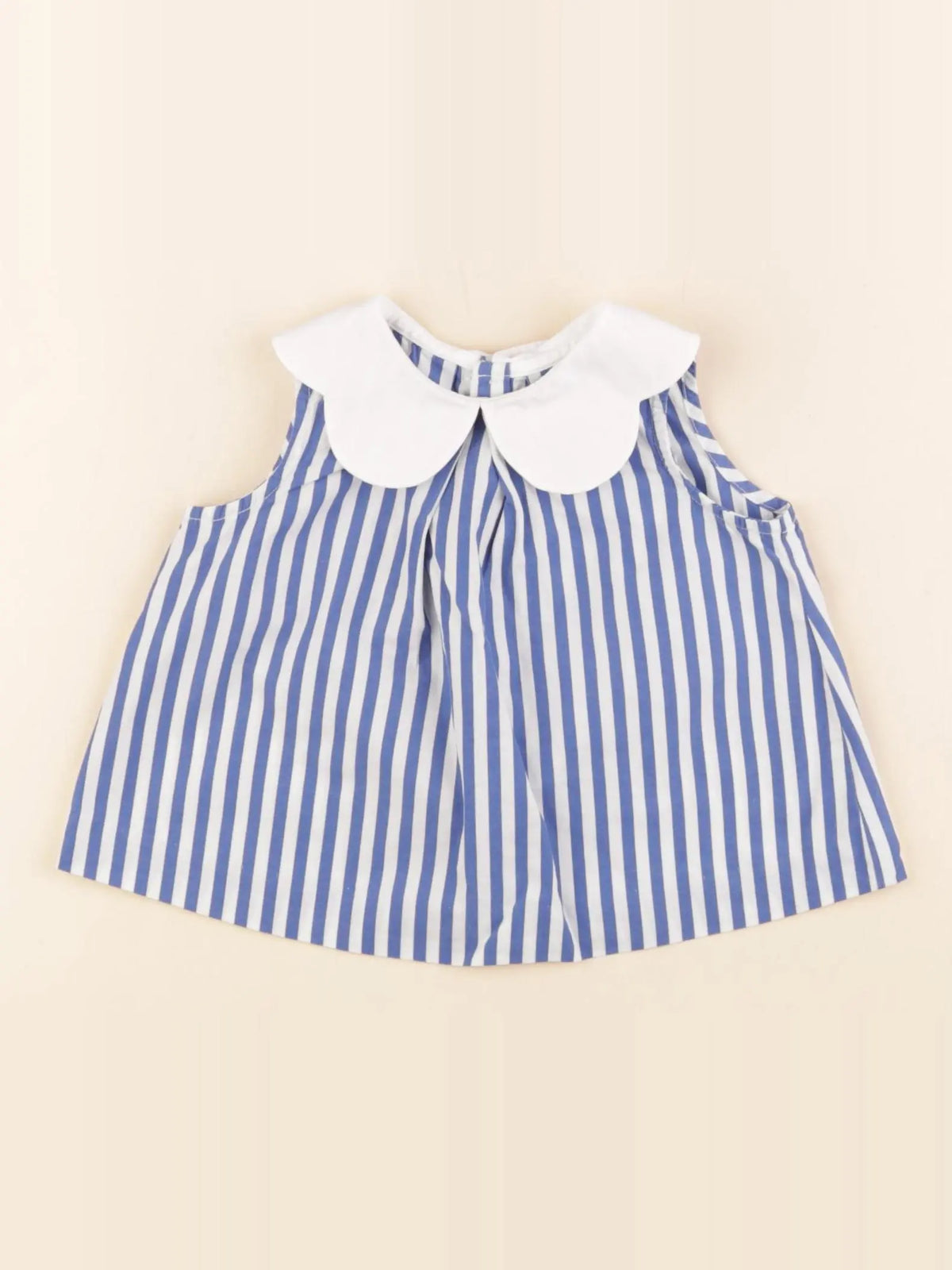 Jacadi - blouse bleu - 6 mois