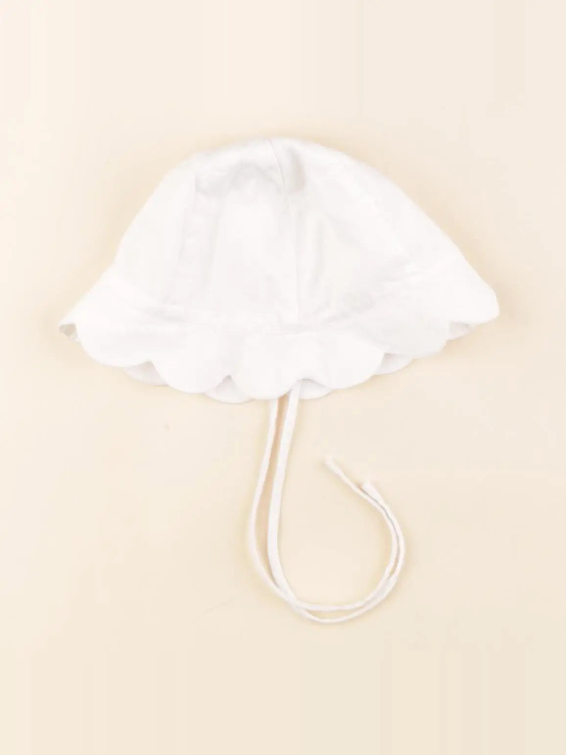 Jacadi - chapeau blanc - 3 mois