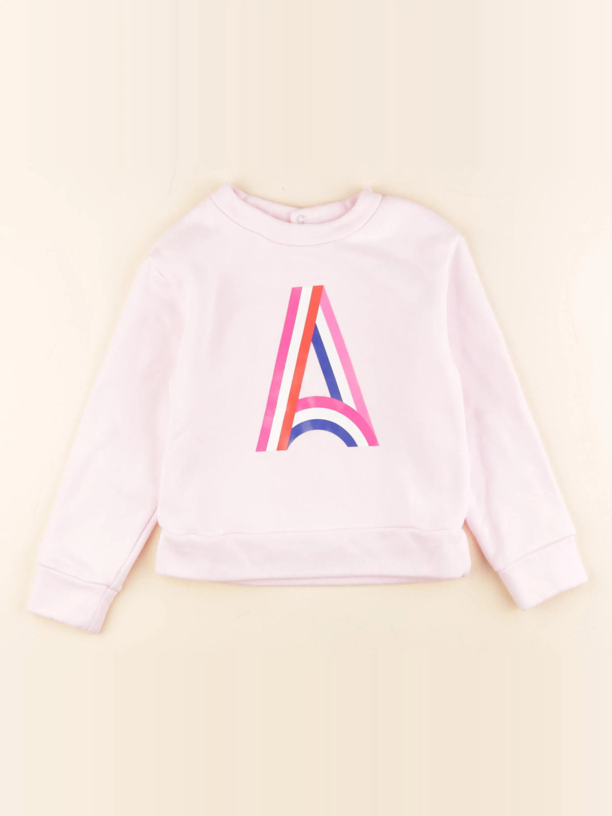 Jacadi - sweat rose - 6 ans