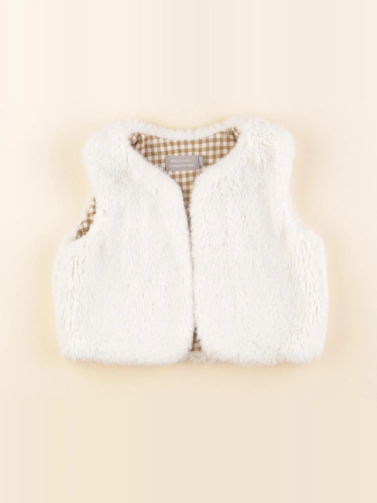 Boutchou - gilet beige - 12 mois