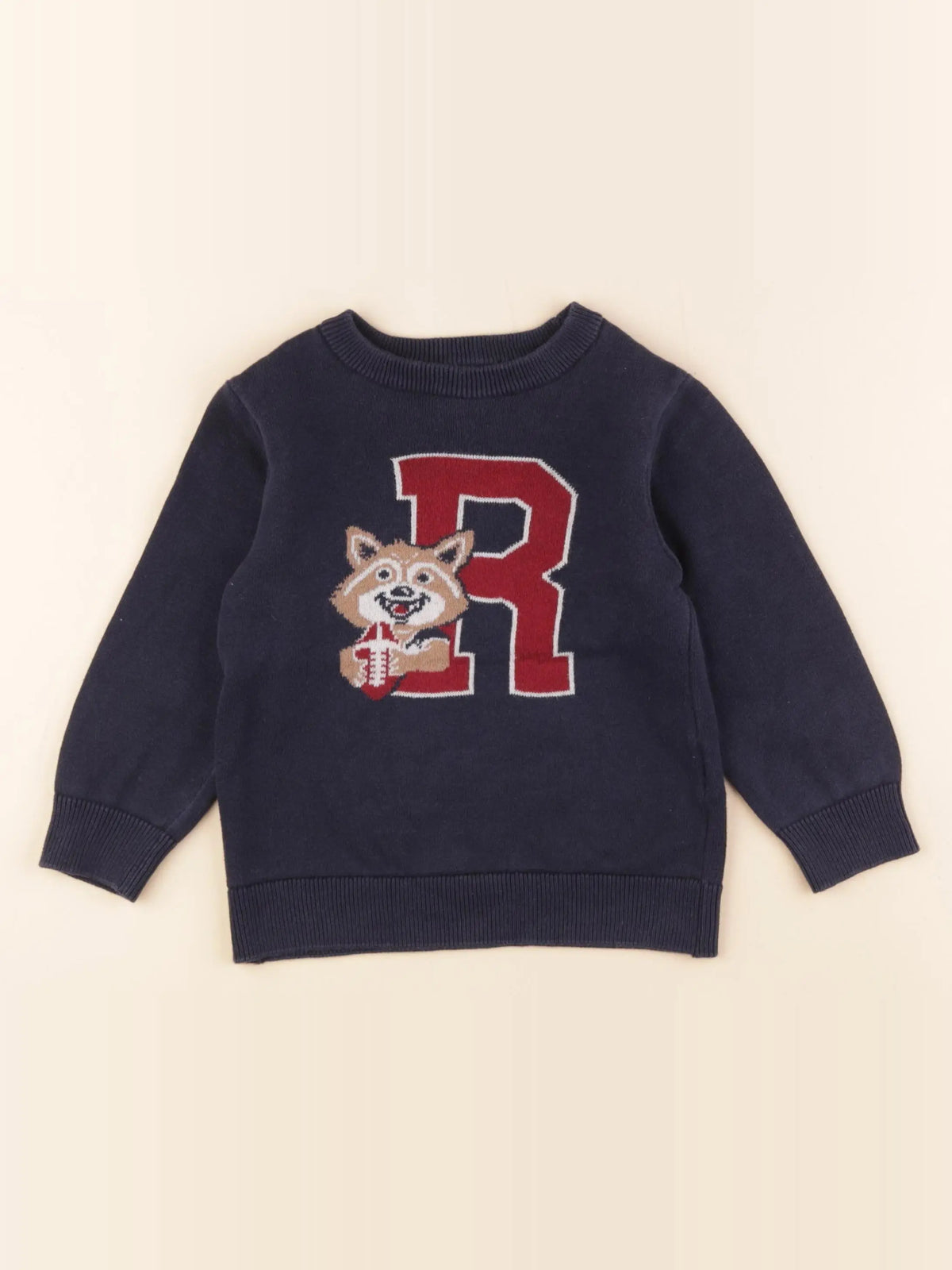 Vertbaudet - pull bleu - 4 ans
