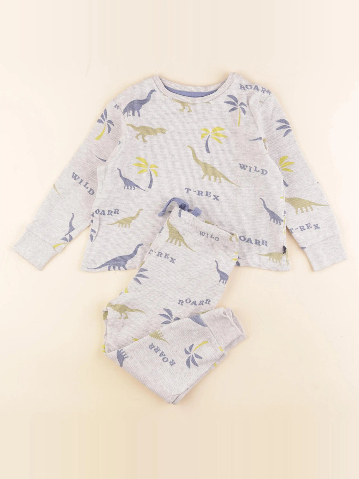 Okaidi - pyjama coton gris - 3 ans