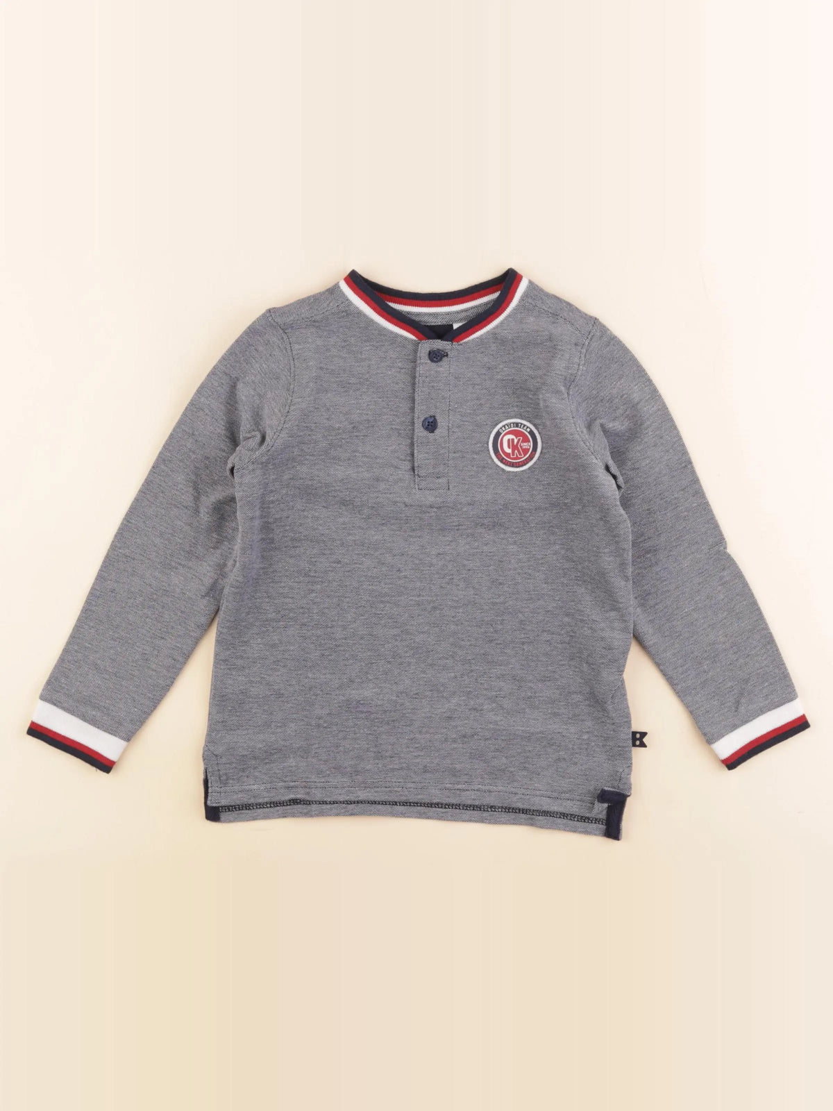 Okaidi - tee-shirt bleu - 3 ans