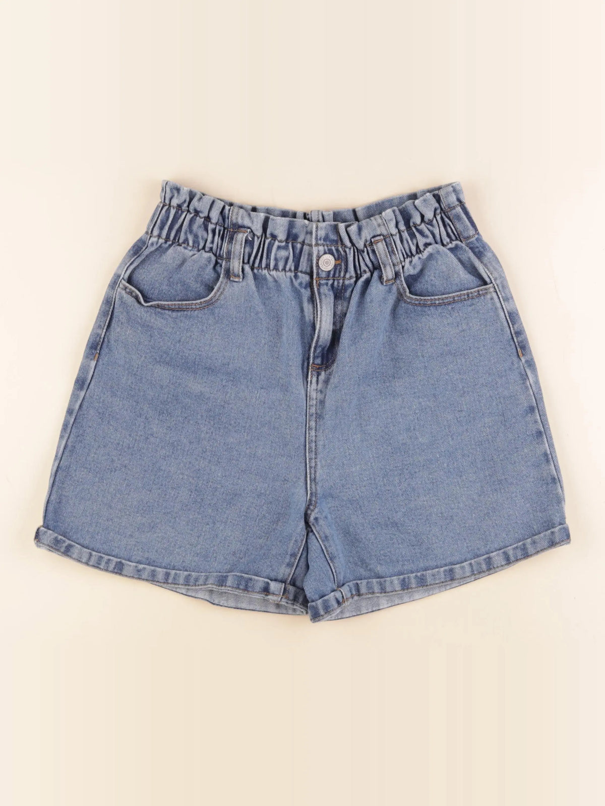 Vertbaudet - short bleu - 12 ans