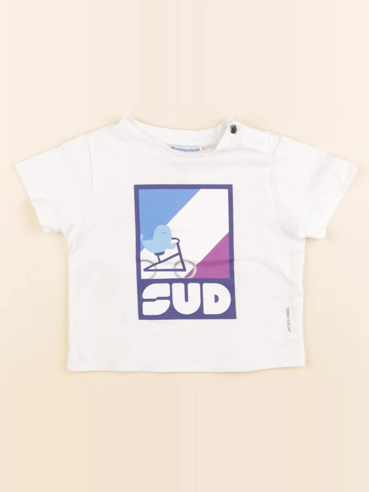Jacadi - tee-shirt blanc - 12 mois