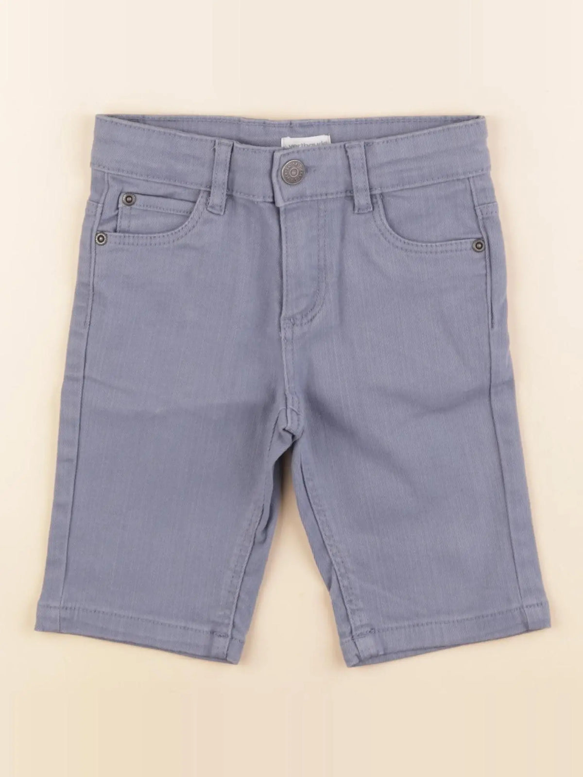 Vertbaudet - short bleu - 4 ans