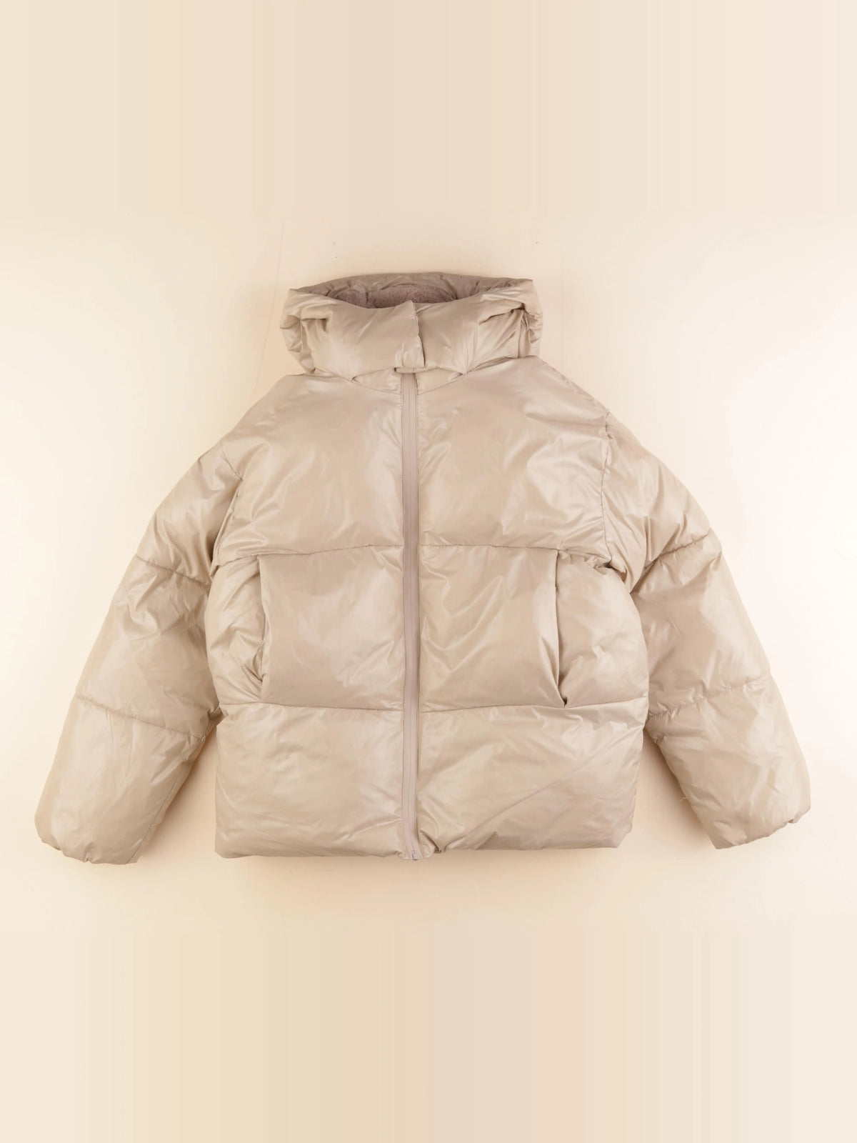 Zara - doudoune beige - 11/12 ans
