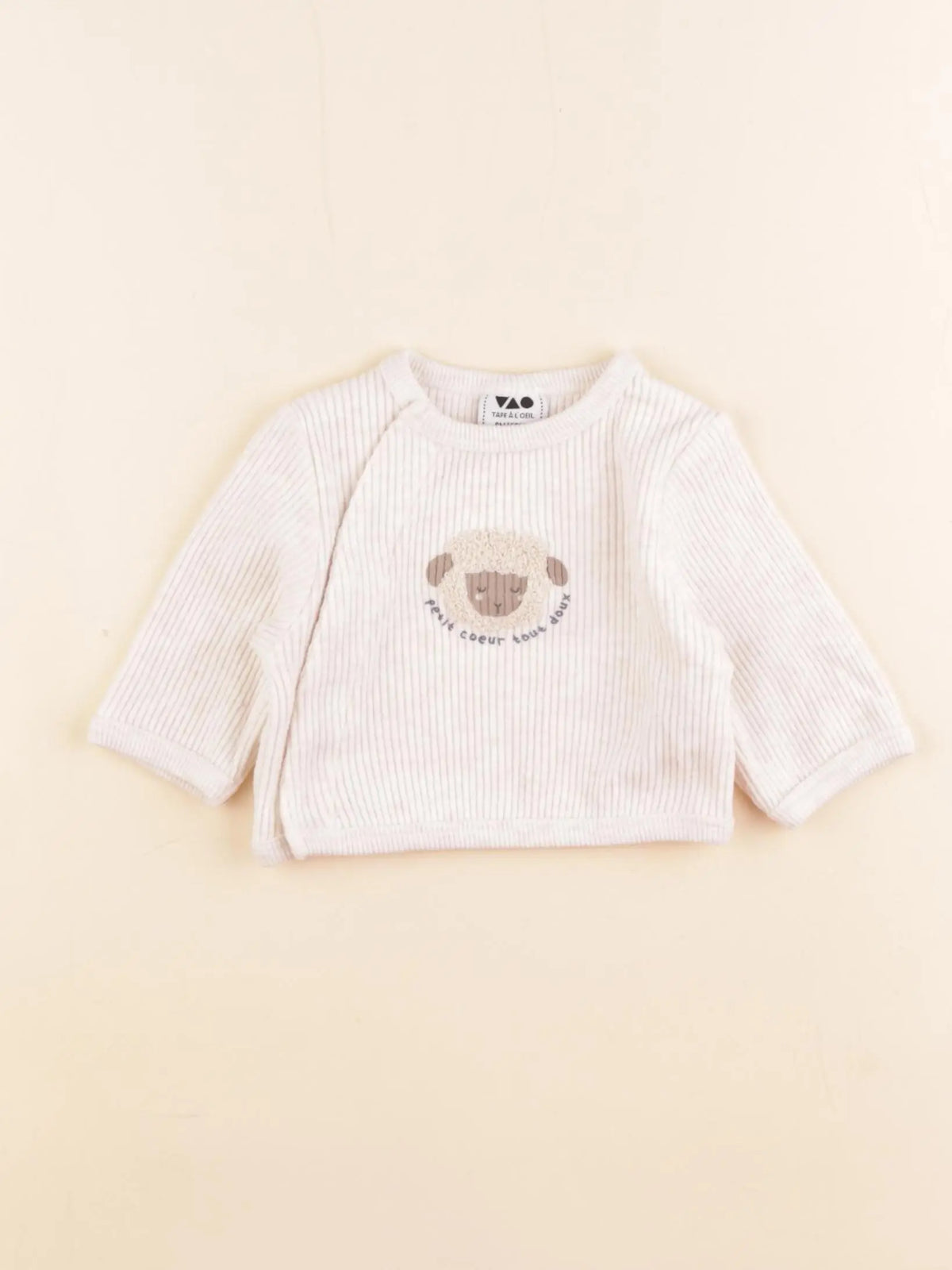 Tape à l'oeil - sweat beige - 0 mois