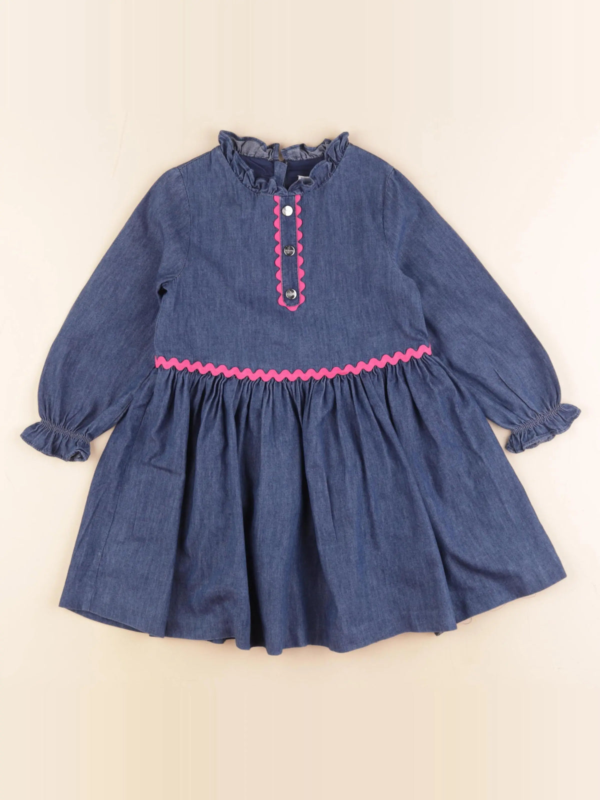 Jacadi - robe bleu - 3 ans