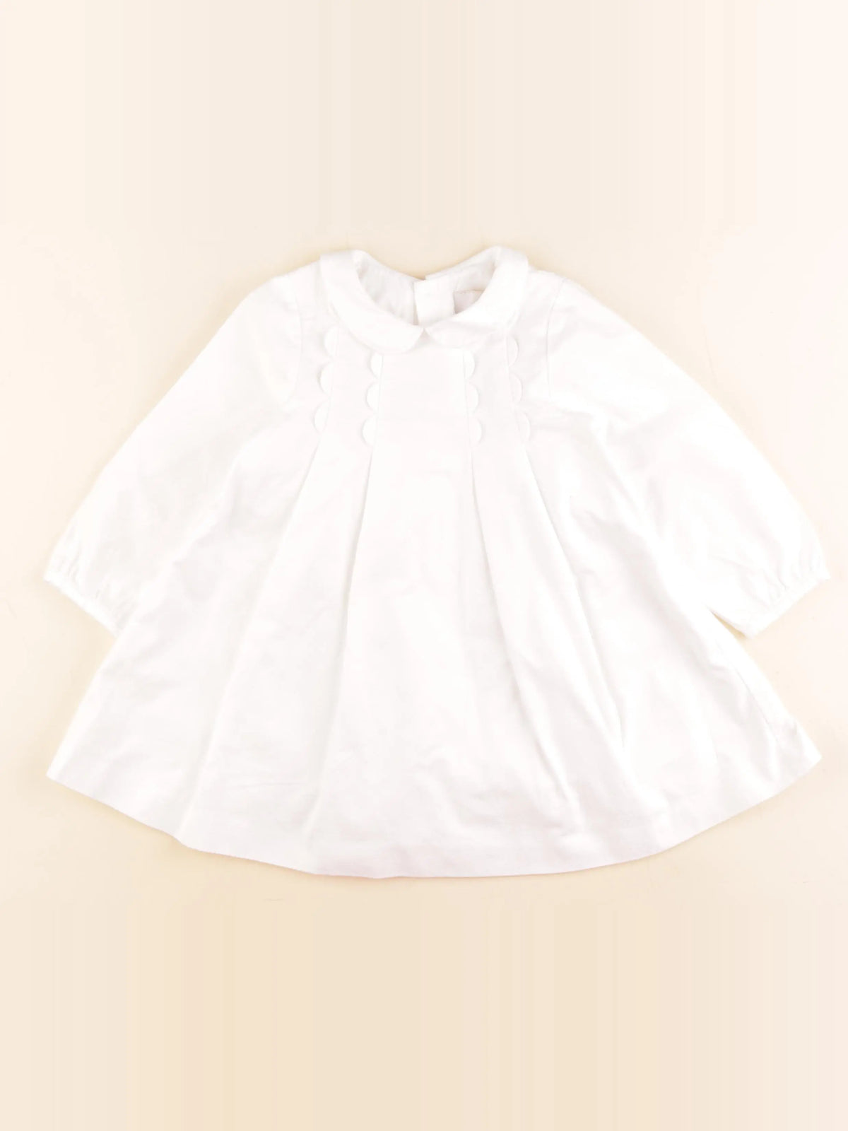 Jacadi - robe blanc - 24 mois