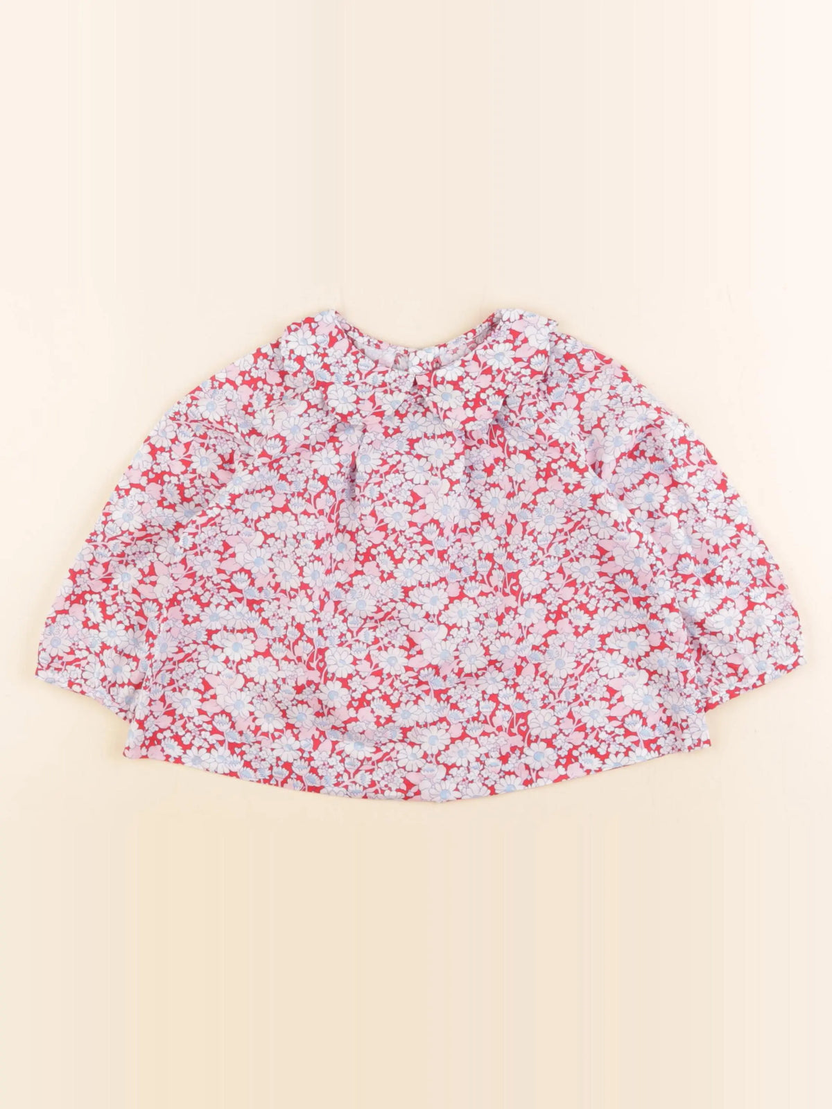 Jacadi - blouse liberty multicolore - 24 mois