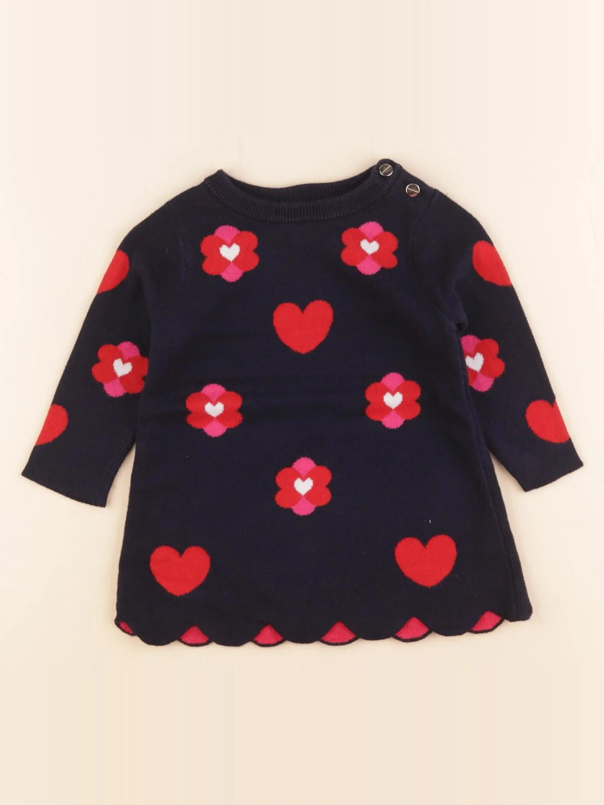 Jacadi - robe multicolore - 6 mois