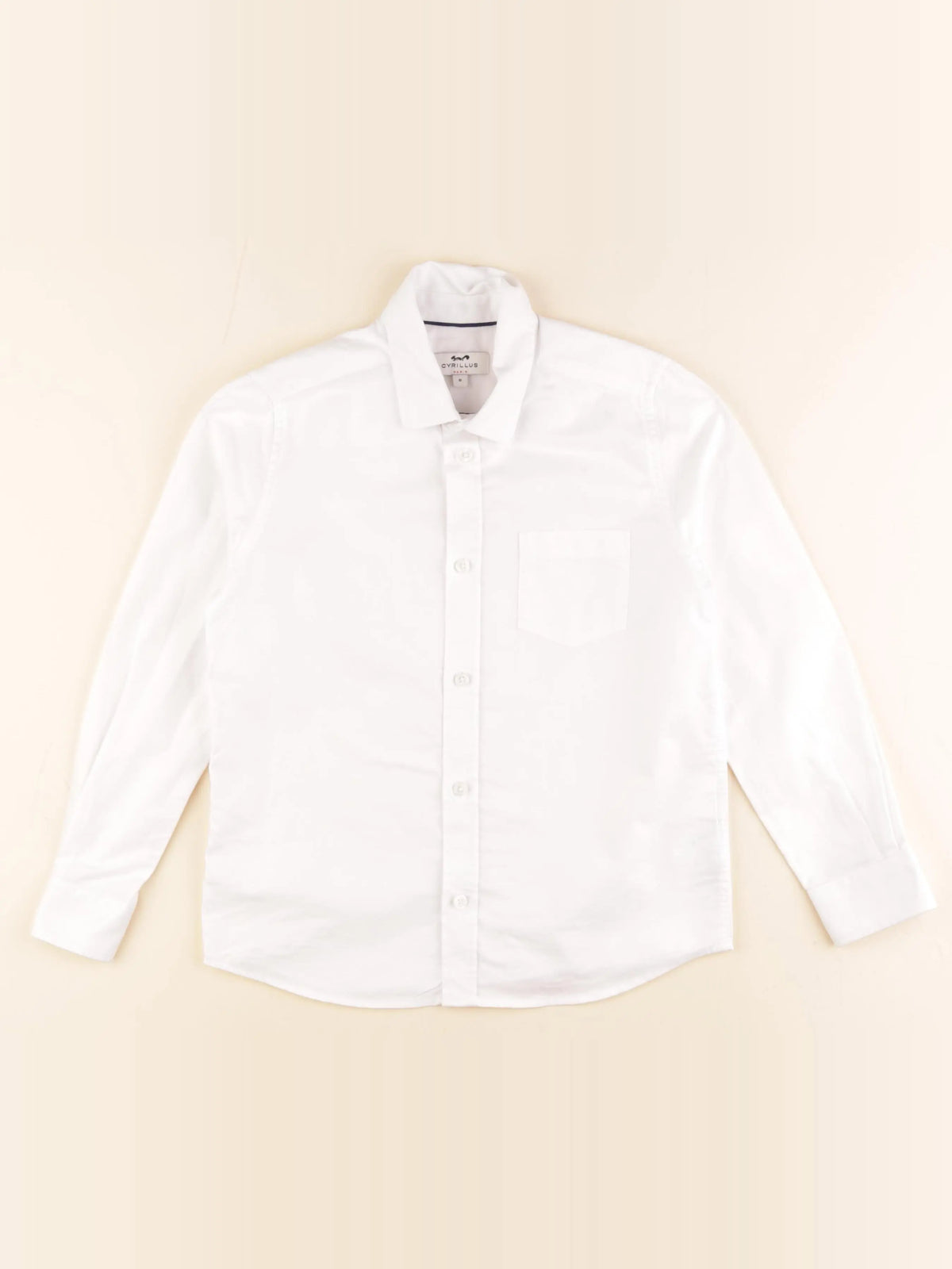 Cyrillus - chemise blanc - 8 ans