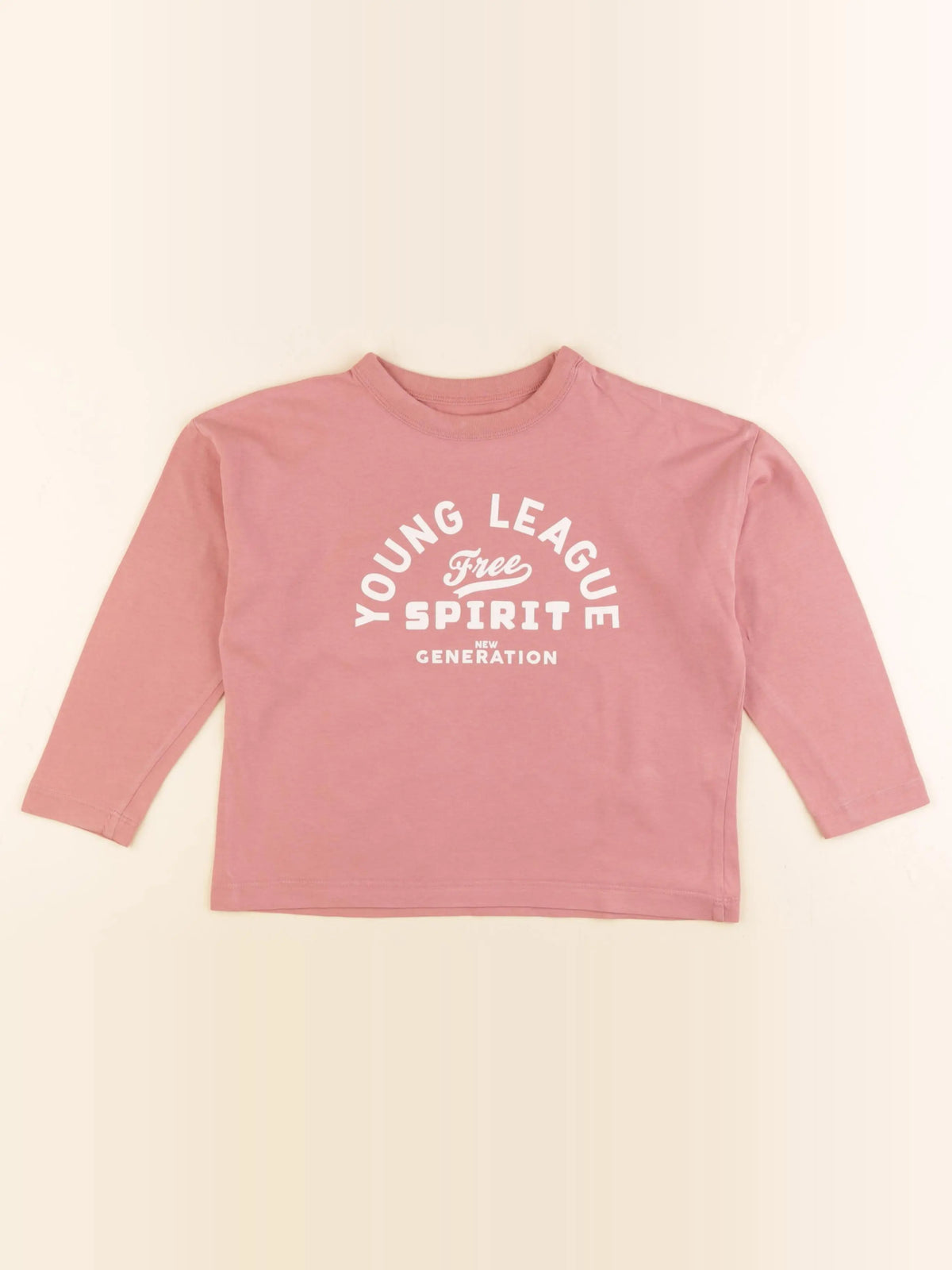 Monoprix - tee-shirt rose - 5 ans