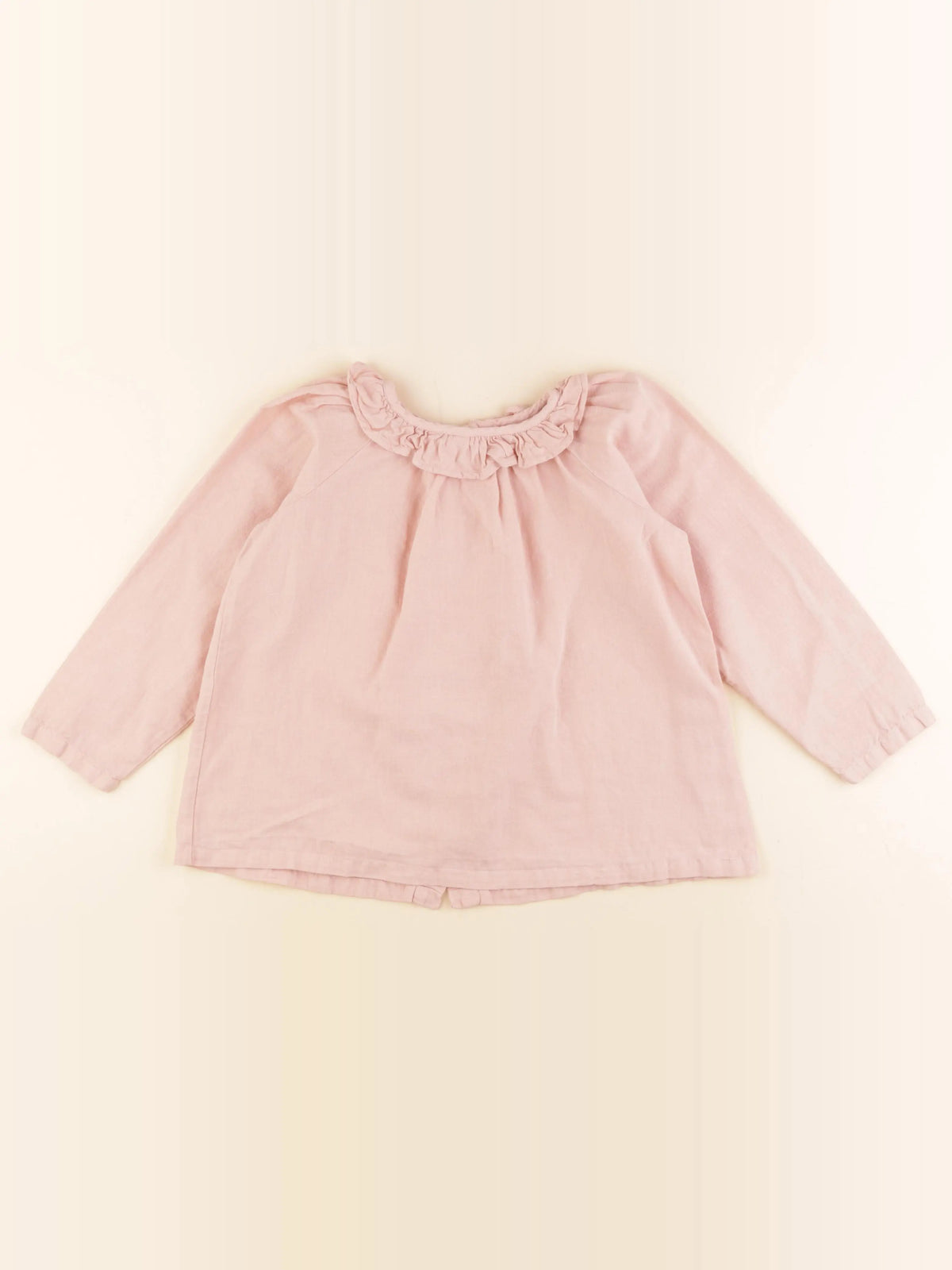 Poudre Organic - blouse rose - 5/6 ans