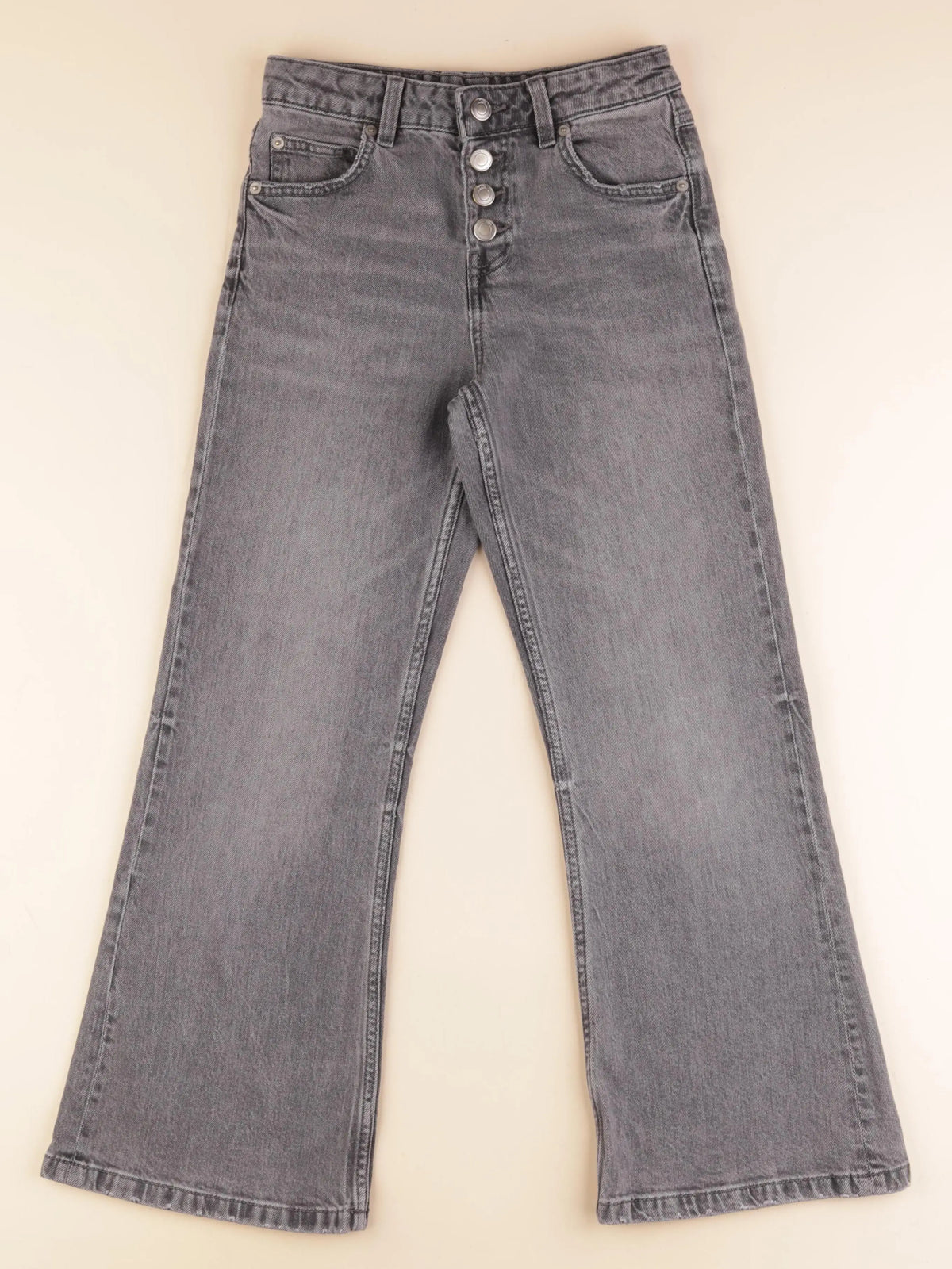 Zara - jean gris - 9/10 ans