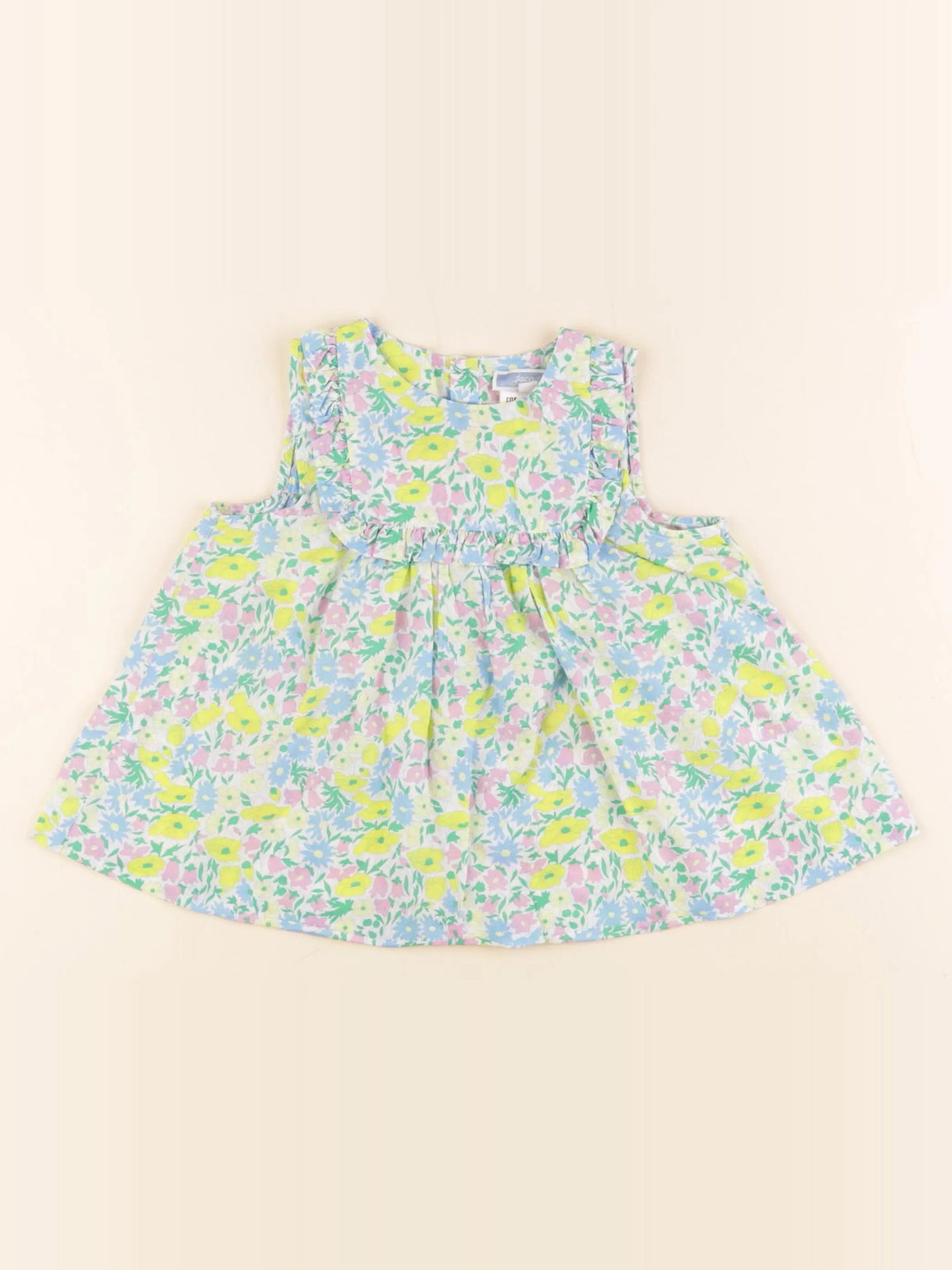 Jacadi - blouse liberty multicolore - 36 mois