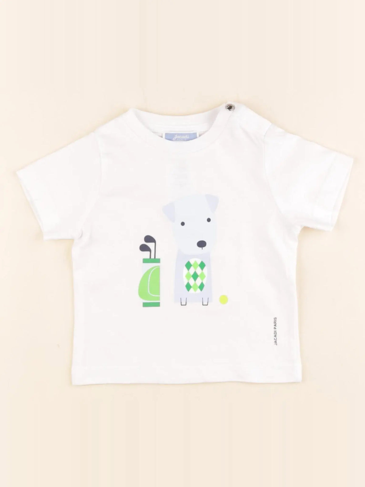 Jacadi - tee-shirt blanc - 12 mois