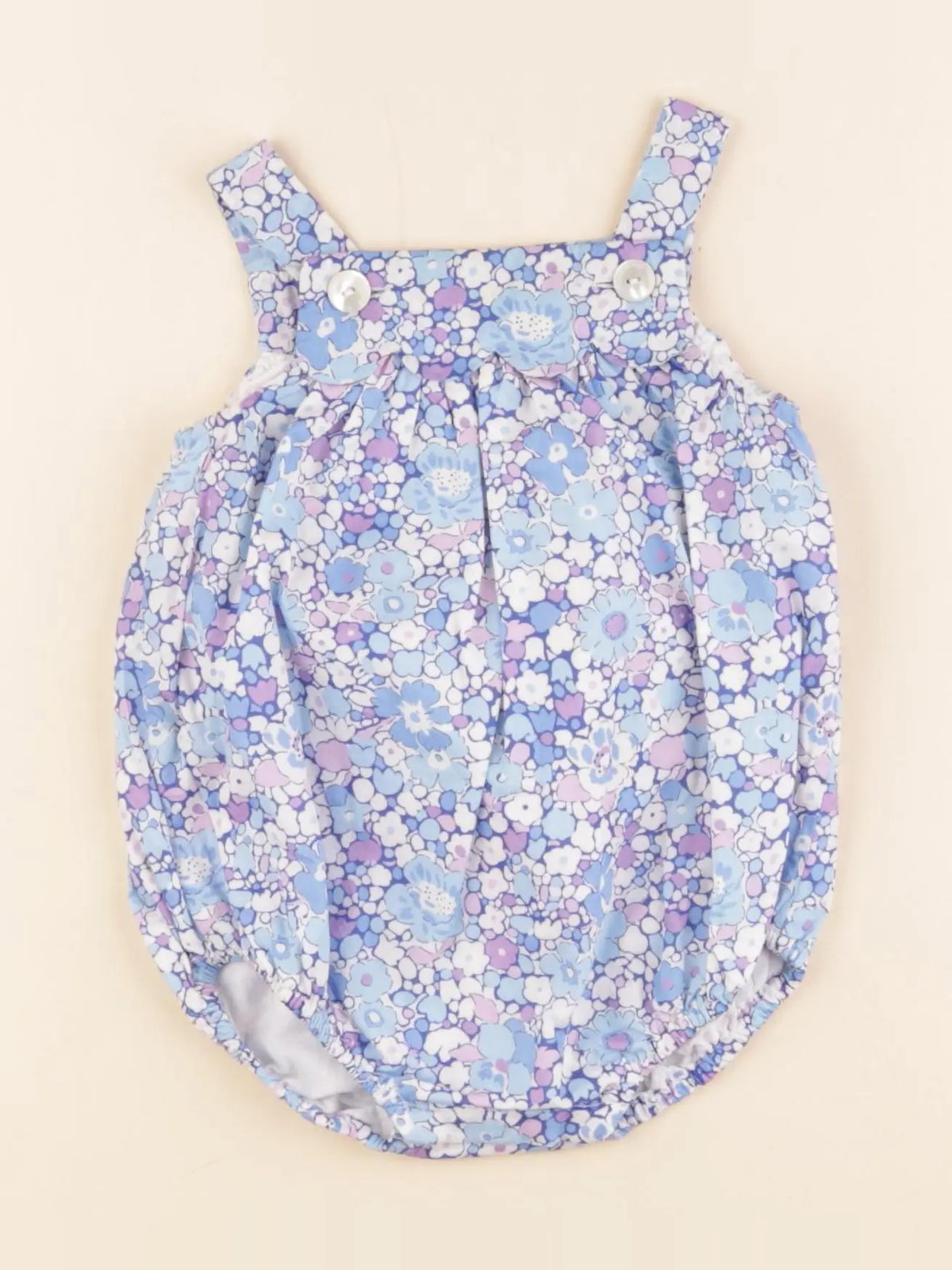 Jacadi - combinaison liberty multicolore - 6 mois