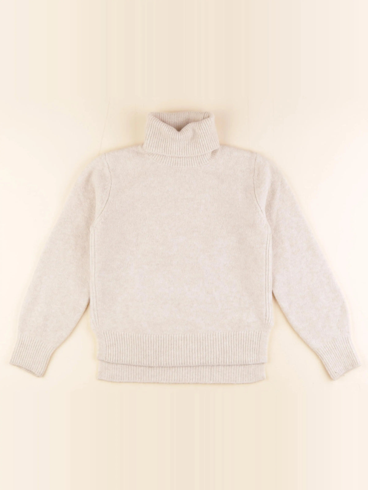Mango - pull beige - 7/8 ans