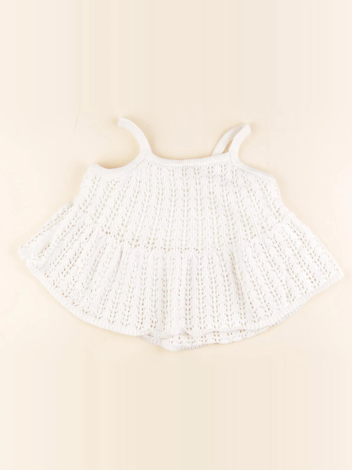 Zara - débardeur blanc - 7/8 ans