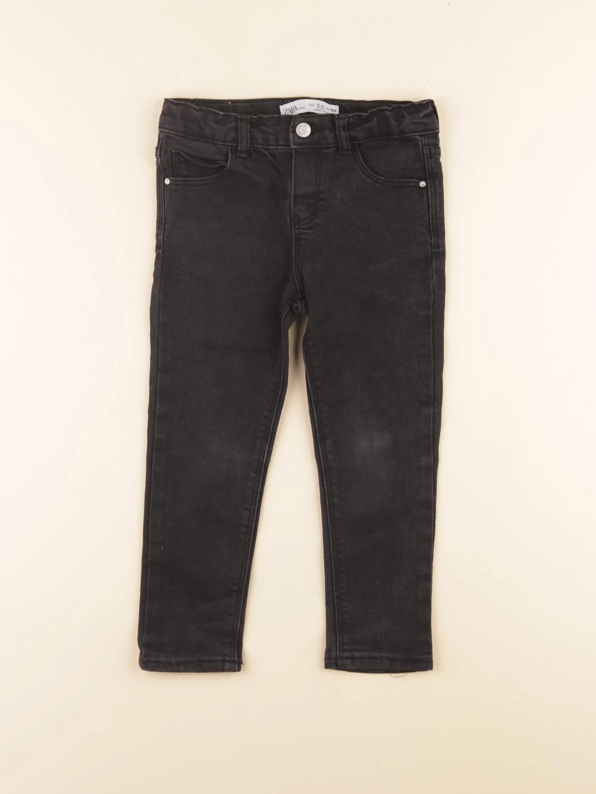 Zara - jean noir - 3/4 ans