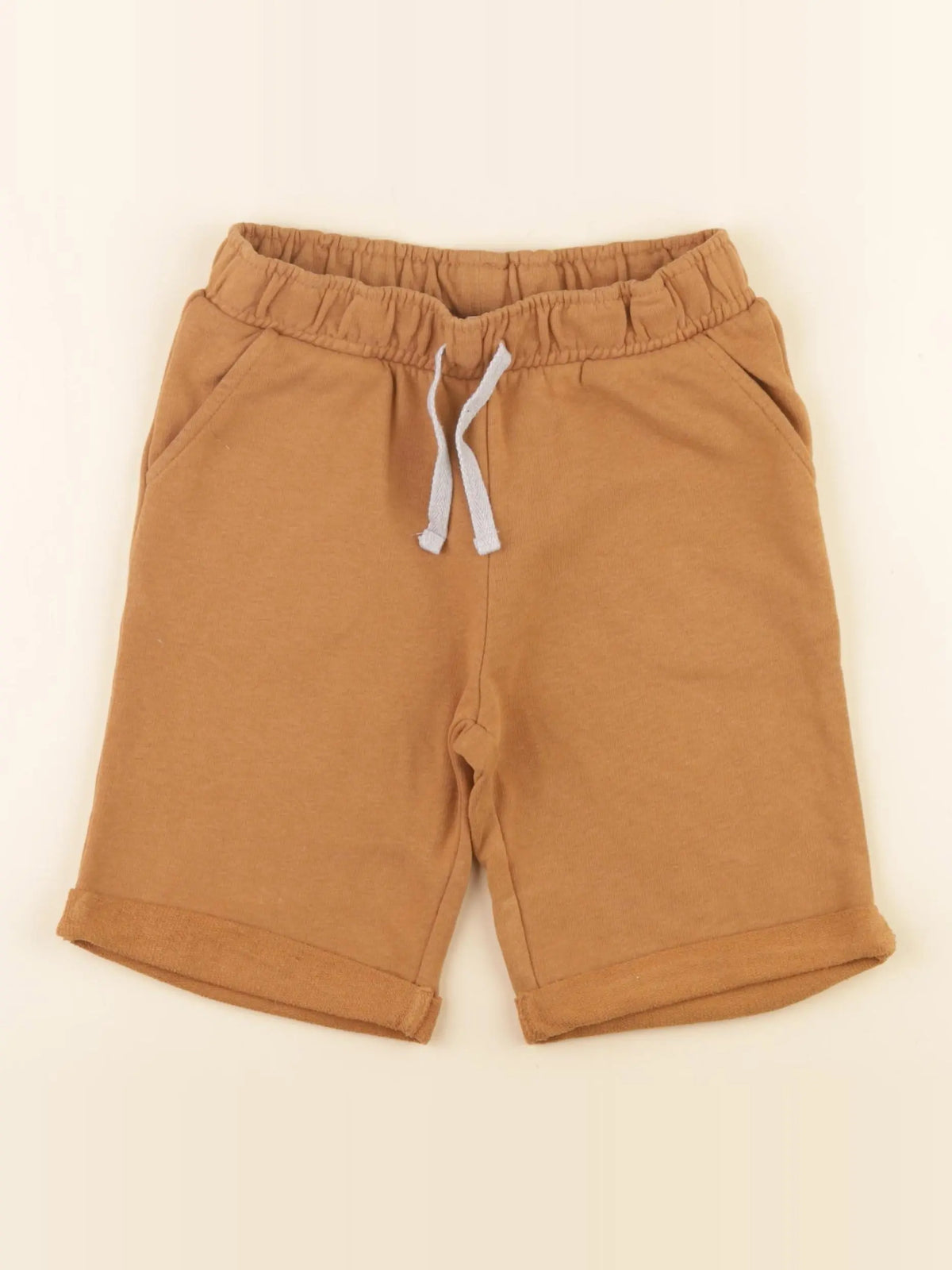 Vertbaudet - short marron - 7 ans