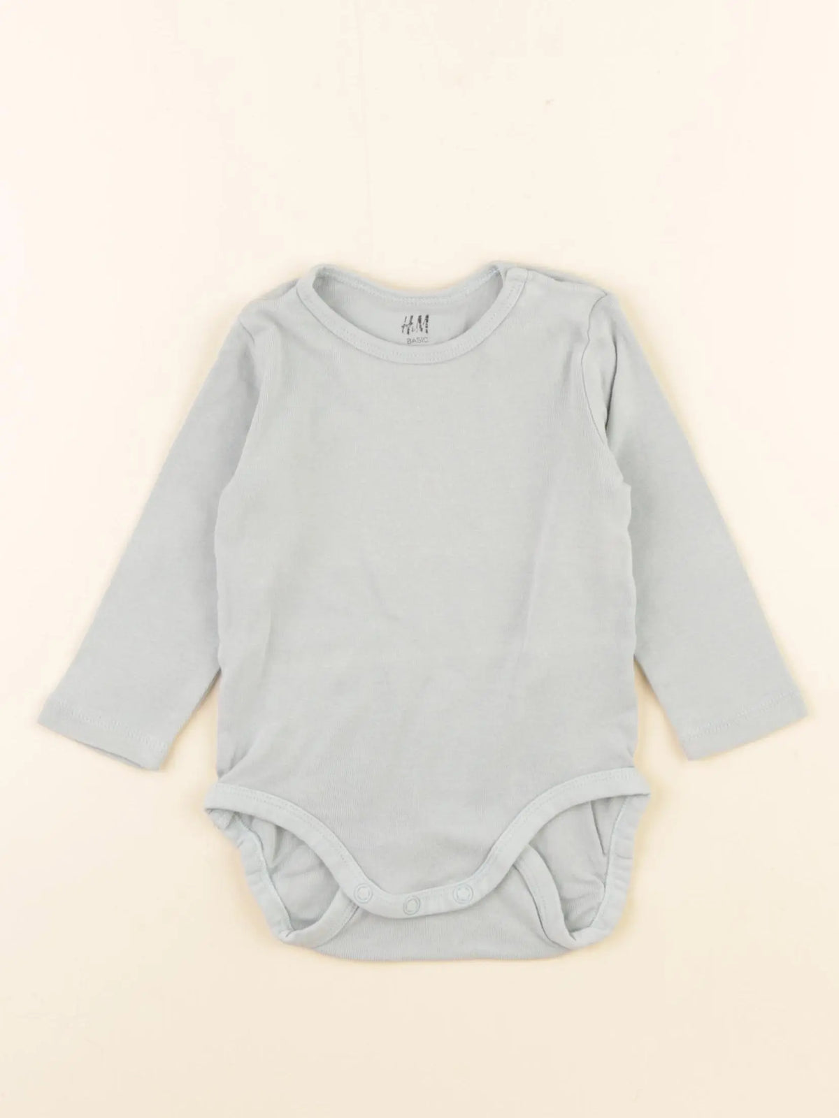H&M - body vert - 4/6 mois