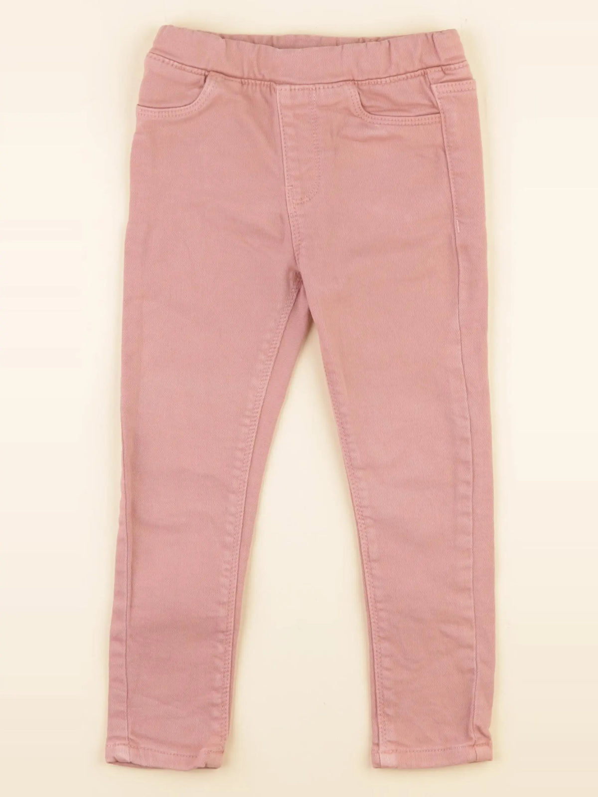 Vertbaudet - jegging rose - 4 ans