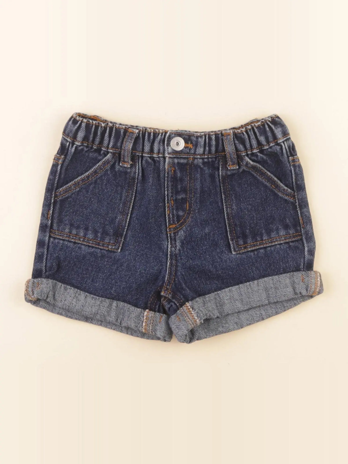 Vertbaudet - short bleu - 4 ans