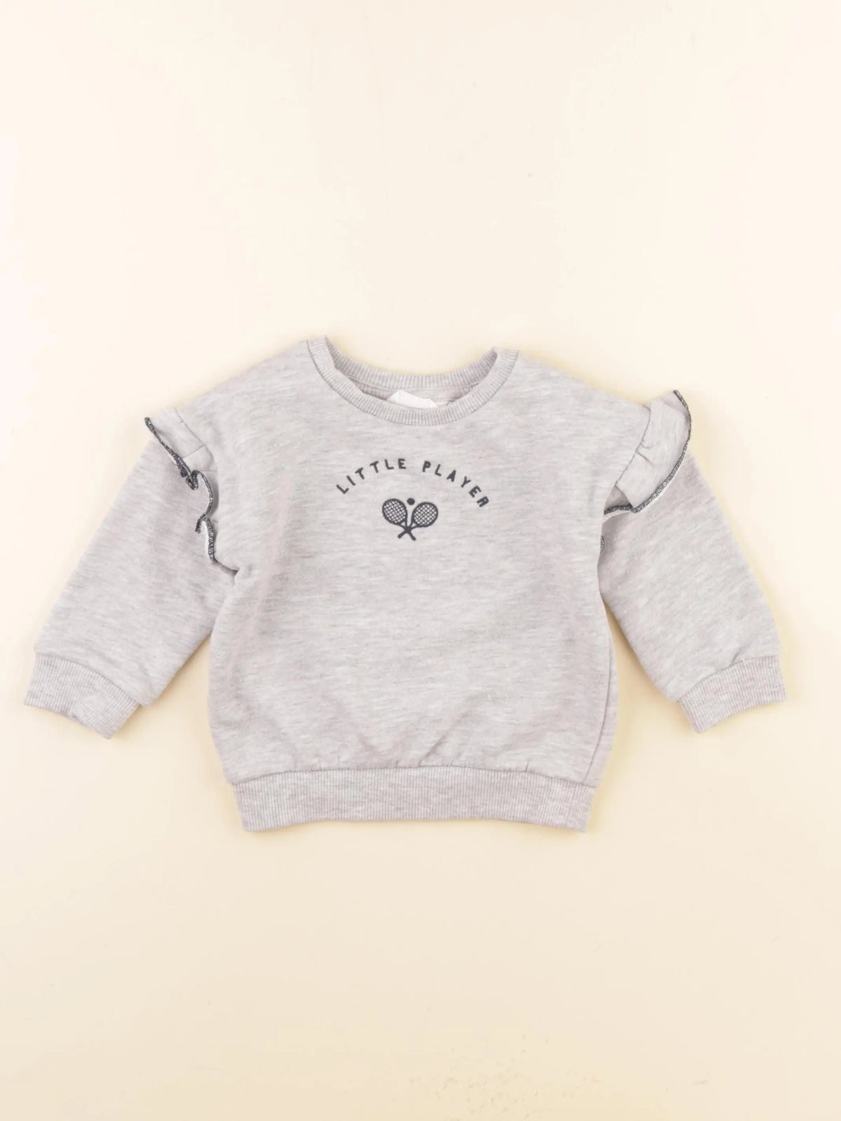 Mango - sweat gris - 9/12 mois
