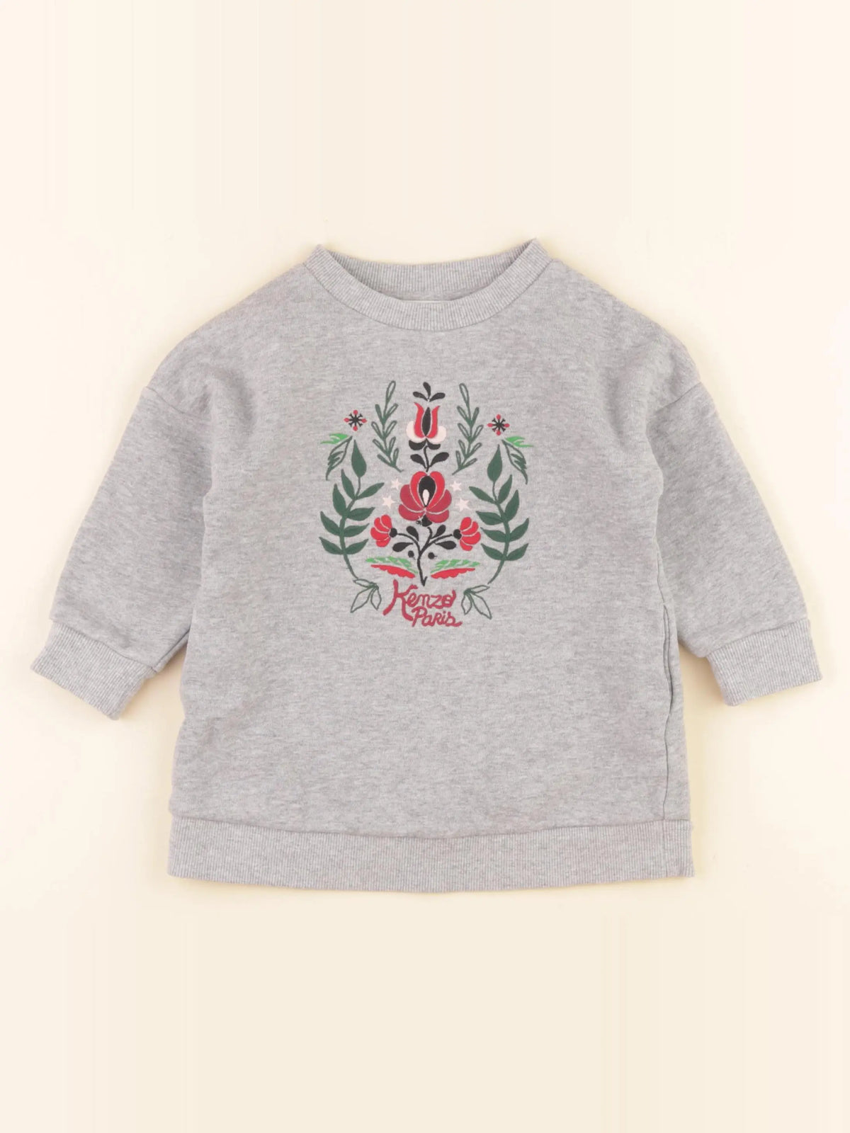 Kenzo - robe gris - 2 ans