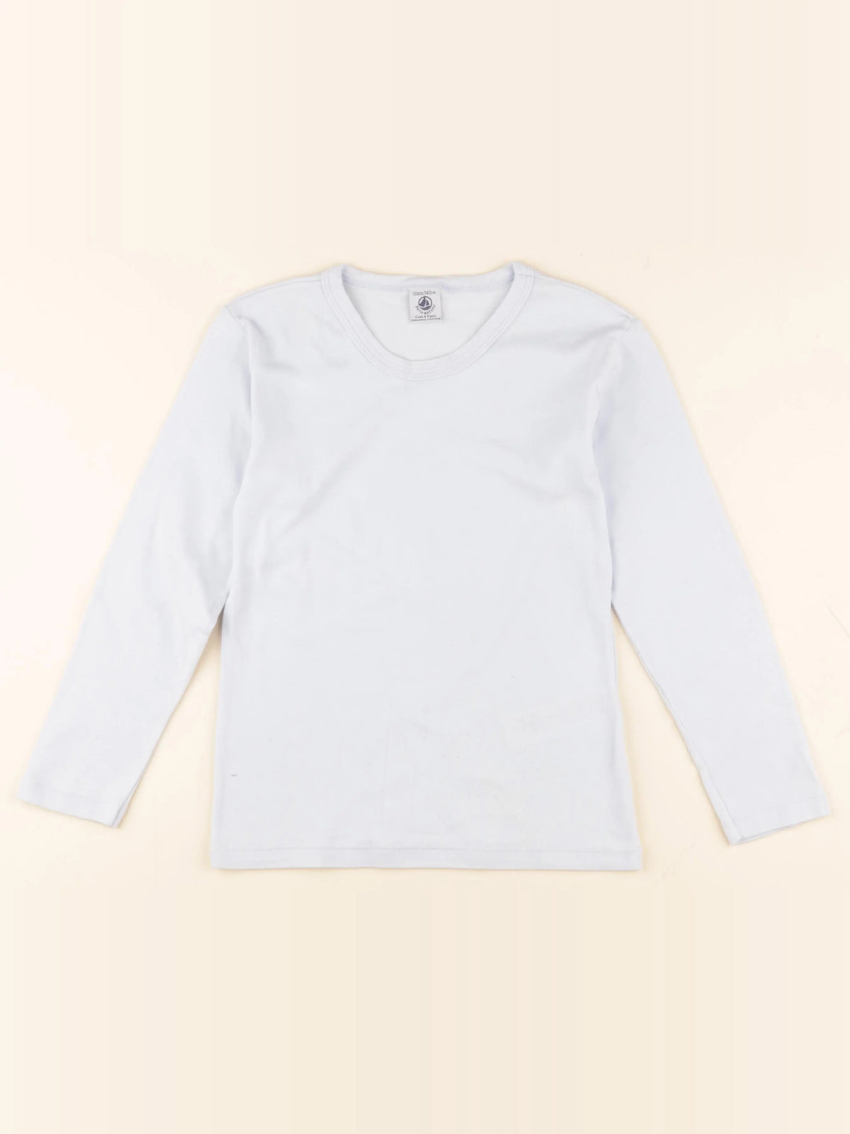 Petit Bateau - maillot de corps bleu - 10 ans