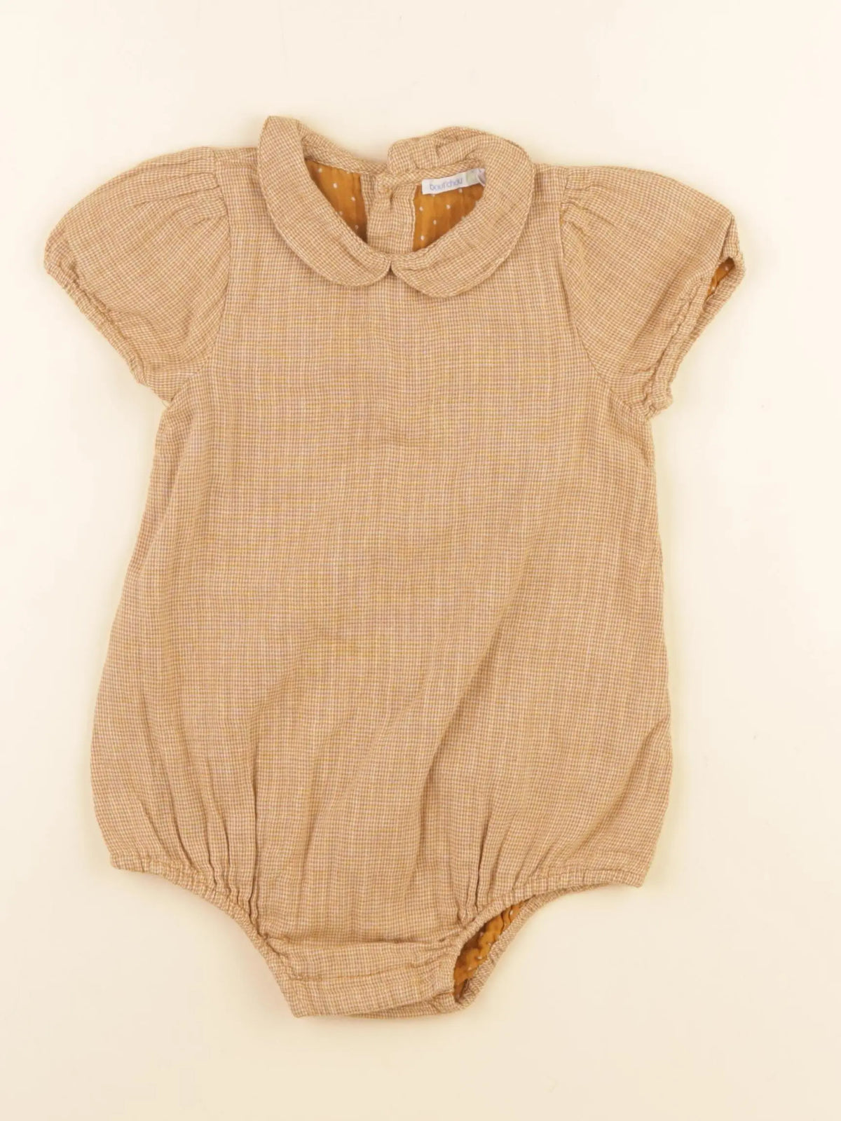 Boutchou - combinaison marron - 18 mois