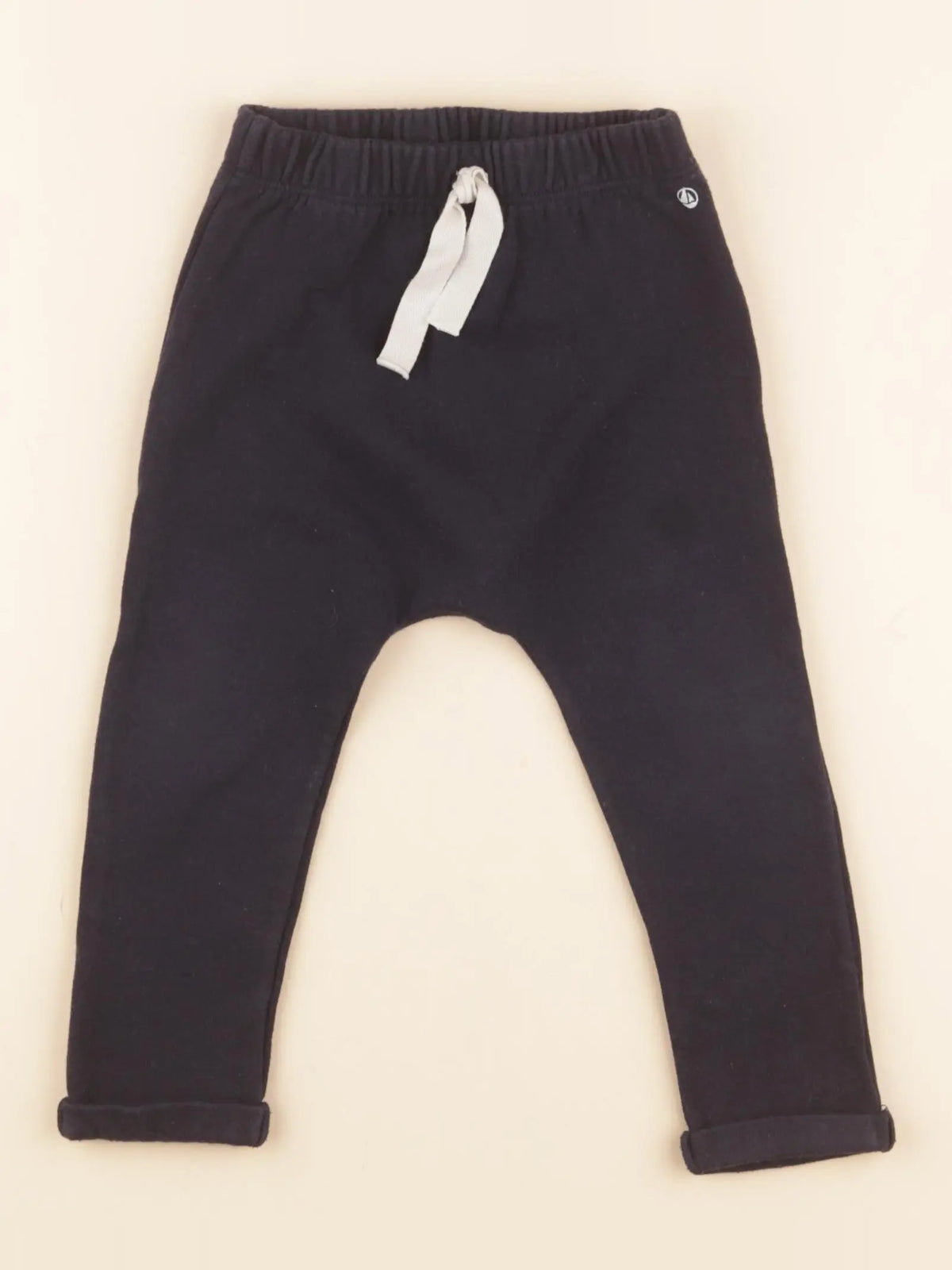 Petit Bateau - sarouel bleu - 18 mois