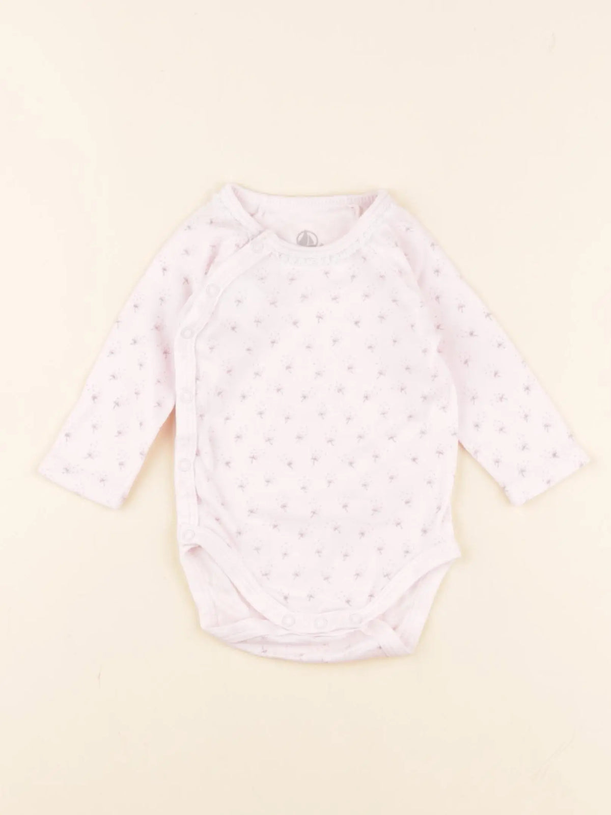 Petit Bateau - body rose - 3 mois