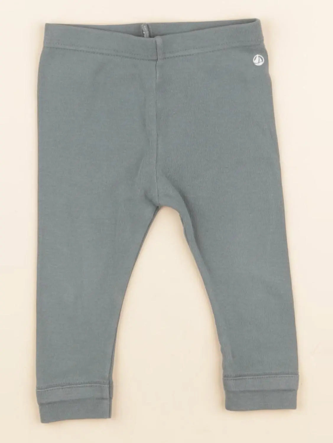 Petit Bateau - legging vert - 6 mois