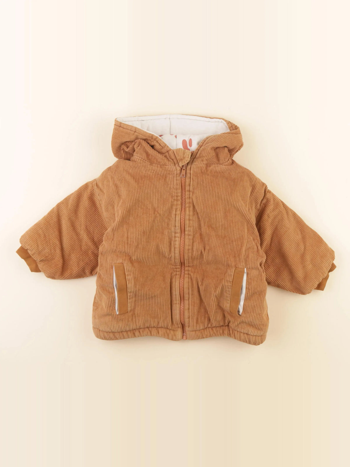 Studio Boheme - veste doublé marron - 36 mois
