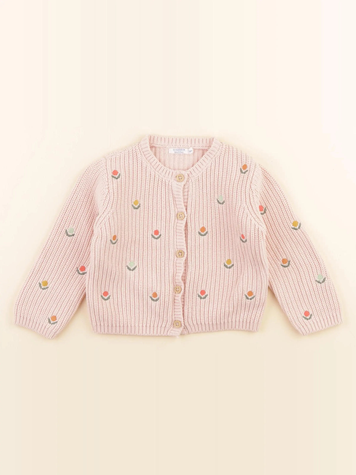 Boutchou - gilet rose - 18 mois