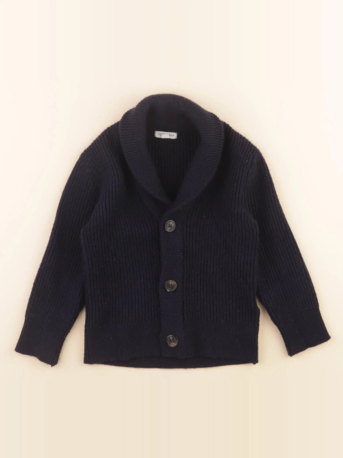 Vertbaudet - gilet bleu - 4 ans