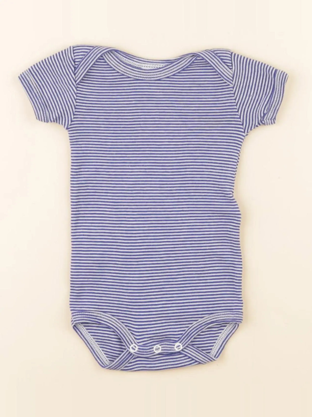 Petit Bateau - body bleu - 3 mois