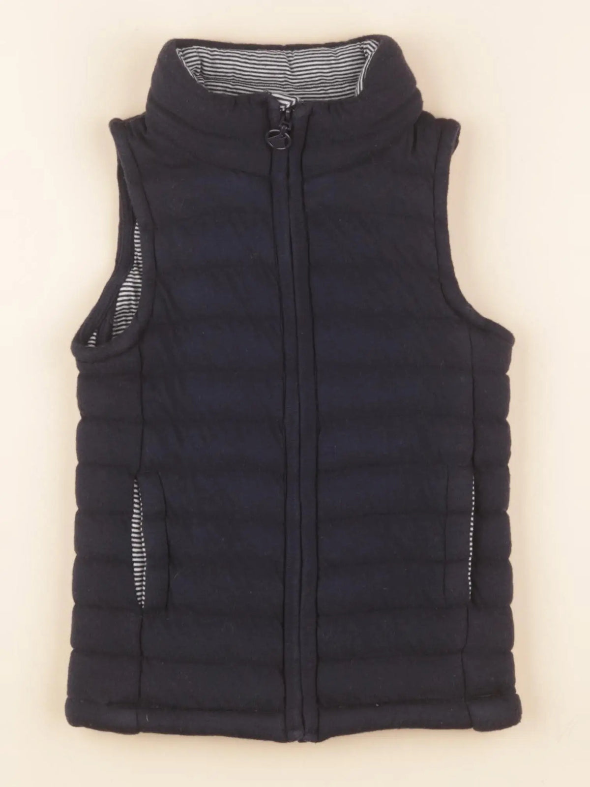 Petit Bateau - gilet bleu - 5 ans