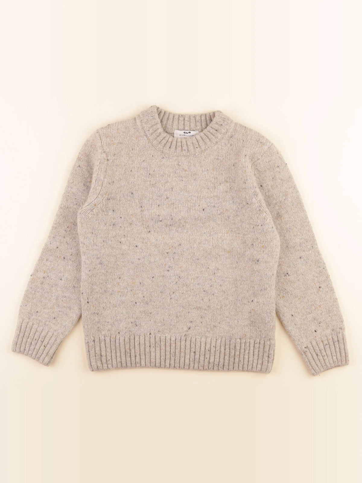 Cyrillus - pull beige - 6 ans