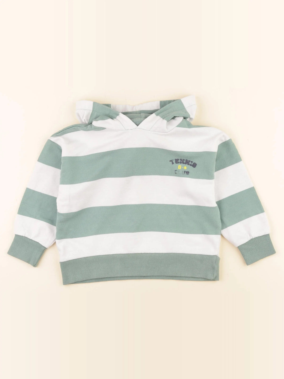 Vertbaudet - sweat vert - 4 ans