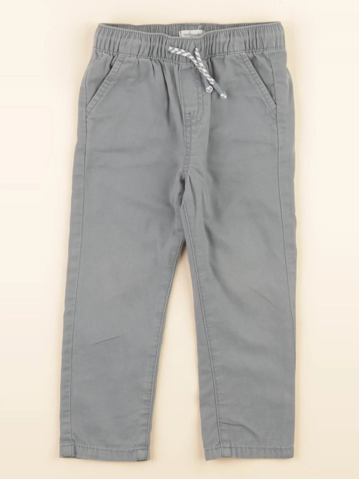 Vertbaudet - pantalon vert - 24 mois